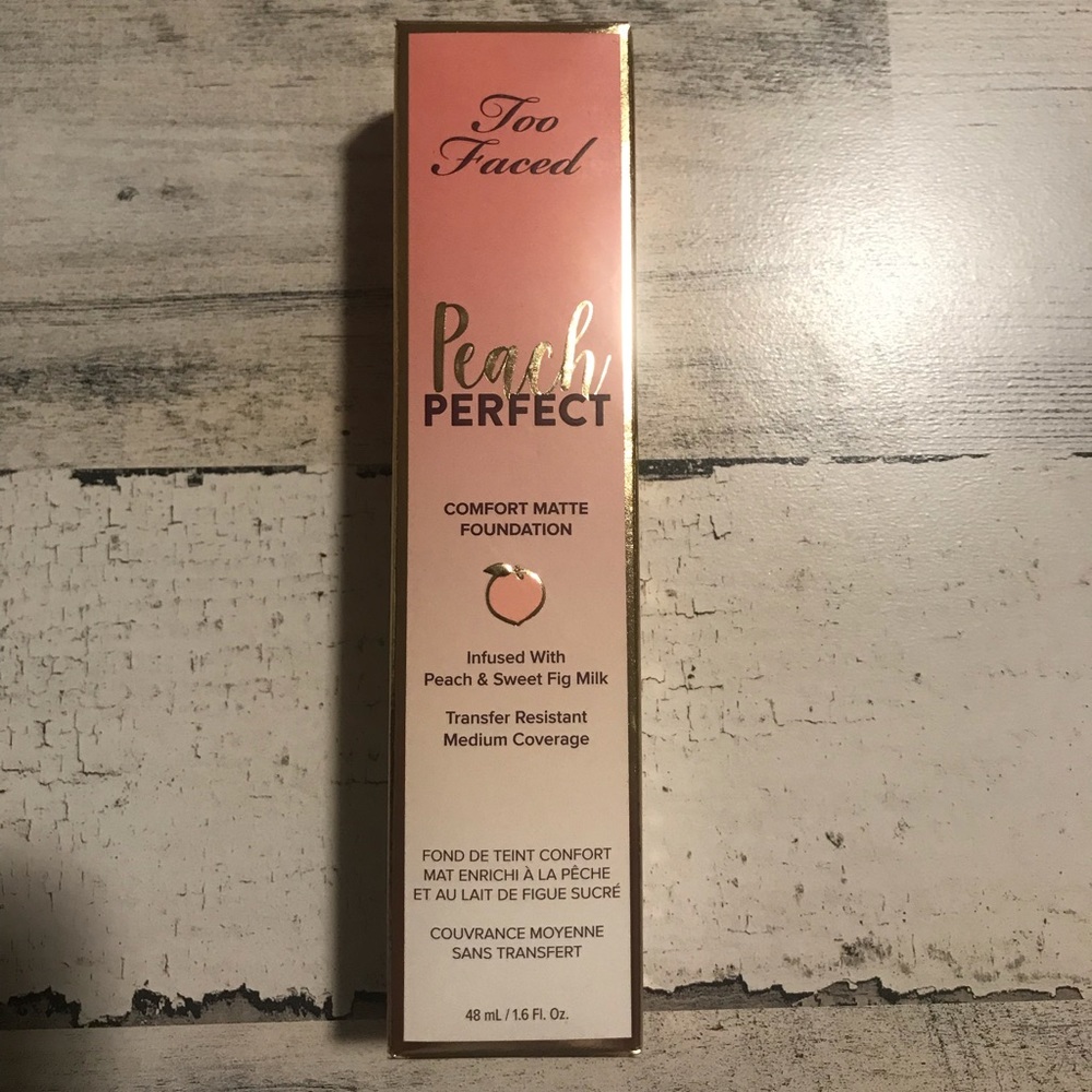 Too Faced PEACH PERFECT SPICED RUM foundation